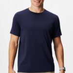 Fabletics marinha profunda 420HR3509 o tee 24-7 182 homens