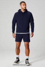 Fabletics marinha profunda 420HR3652 o moletom com capuz leve homens - Image 3