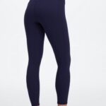 Fabletics marinha profunda 420HR880 legging cintura alta pureluxe ultra 7/8 65 mulheres