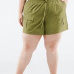 Fabletics marinha profunda/clube atlético 420HR559 camden cargo curto mulheres