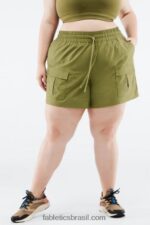 Fabletics marinha profunda/clube atlético 420HR559 camden cargo curto mulheres