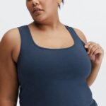 Fabletics marinho clássico 420HR2258 tanque britt 24/7 mulheres