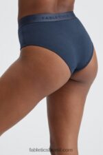 Fabletics marinho clássico 420HR2871 Calcinha cintura alta 24-7 mulheres - Image 4