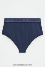 Fabletics marinho clássico 420HR2871 Calcinha cintura alta 24-7 mulheres - Image 6