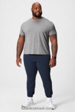 Fabletics marinho clássico 420HR3054 o único corredor homens - Image 4