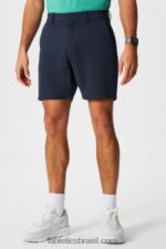 Fabletics marinho clássico 420HR3165 o único curto homens - Image 3