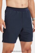 Fabletics marinho clássico 420HR3216 o curto fundamental ii 148 homens