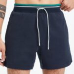 Fabletics marinho clássico 420HR3363 o short lafayette homens