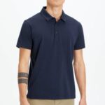 Fabletics marinho clássico 420HR3439 o polo 24-7 173 homens