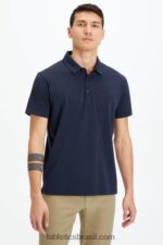 Fabletics marinho clássico 420HR3439 o polo 24-7 173 homens