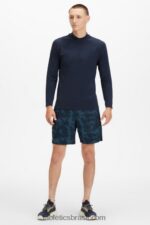 Fabletics marinho clássico 420HR3623 moletom do dia de treino homens - Image 3