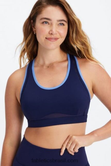 Fabletics marinho profundo/centáurea 420HR1400 belle sutiã esportivo de alto impacto mulheres