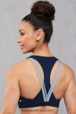 Fabletics marinho profundo/nuvem de chuva 420HR1799 boost sutiã esportivo de médio impacto 123 mulheres