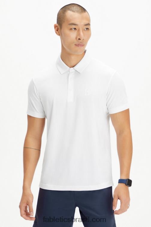 Fabletics mas branco 420HR3438 polo tênis universal 24 horas por dia homens - Image 1
