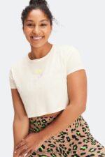 Fabletics mascarpone 420HR2035 camiseta baby crop mulheres