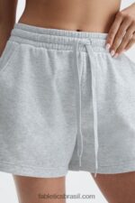 Fabletics matiz rosa/garça 420HR424 short de moletom mulheres - Image 2