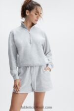 Fabletics matiz rosa/garça 420HR424 short de moletom mulheres - Image 4