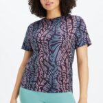 Fabletics mente derreter 420HR2009 tee flexível seco mulheres