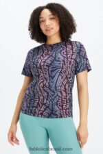 Fabletics mente derreter 420HR2009 tee flexível seco mulheres