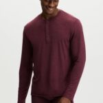 Fabletics Merlot 420HR3629 o restoreknit henley homens
