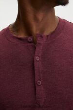 Fabletics Merlot 420HR3629 o restoreknit henley homens - Image 4