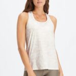Fabletics mini nueue camuflado branco macio 420HR2186 tanque nadador phoenix lite mulheres