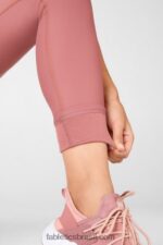 Fabletics moca de cereja 420HR1202 legging essencial de cintura alta therma-flex mulheres - Image 2