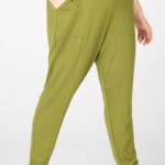 Fabletics mocha meru/preto 420HR190 jogger gemma mulheres