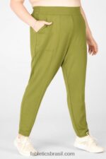 Fabletics mocha meru/preto 420HR190 jogger gemma mulheres