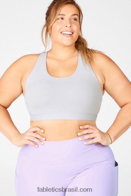 Fabletics neblina cinza/limão/roxo céu 420HR1932 sutiã esportivo de médio impacto vera mulheres - Image 3