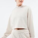 Fabletics névoa cinza 420HR2522 pulôver eco consciente mulheres