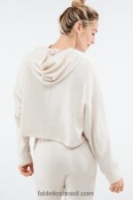Fabletics névoa cinza 420HR2522 pulôver eco consciente mulheres - Image 4