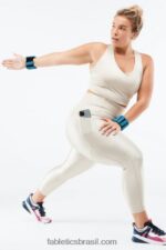 Fabletics névoa cinza brilhar 420HR2225 tanque de sutiã embutido averie shine mulheres - Image 4