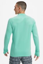 Fabletics névoa de menta 420HR3593 o dia de treino 1/4 zip homens - Image 2