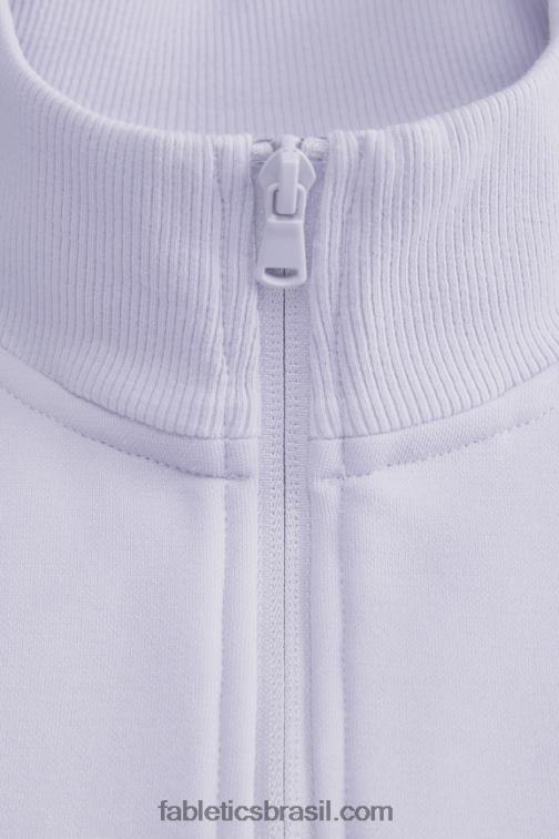 Fabletics névoa lilás 420HR3618 o go-to 1/4 zip 189 homens - Image 4