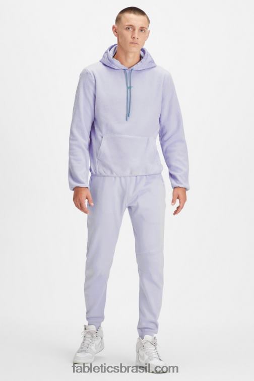 Fabletics névoa lilás 420HR3711 moletom com capuz da cidade de pinheiro homens - Image 3