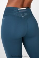 Fabletics nova azul 420HR1115 trinity motion365 legging cintura alta 79 mulheres - Image 2