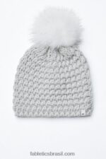 Fabletics nuvem 420HR3032 gorro de pompom grosso mulheres - Image 2