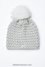 Fabletics nuvem 420HR3032 gorro de pompom grosso mulheres - Image 3