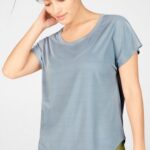 Fabletics nuvem de chuva 420HR2094 camiseta ecológica mulheres