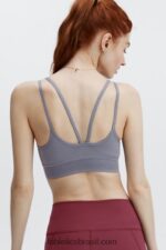 Fabletics nuvem de chuva escura 420HR1635 sutiã esportivo jenni sculptknit mulheres - Image 3