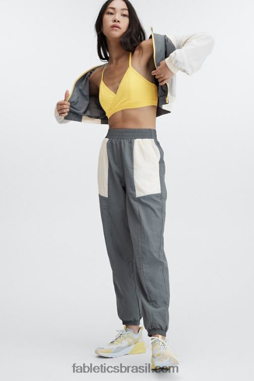 Fabletics nuvem de tempestade multi 420HR2811 alayia jaqueta color block mulheres - Image 4