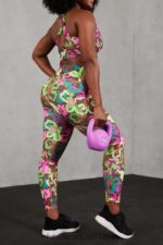Fabletics oásis tropical 420HR1342 sutiã esportivo antiderrapante 91 mulheres - Image 4