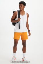 Fabletics ocre dourado 420HR3288 o short leve homens - Image 2