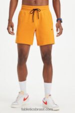 Fabletics ocre dourado 420HR3288 o short leve homens - Image 4