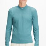 Fabletics onda ártica 420HR3631 o waffle térmico homens