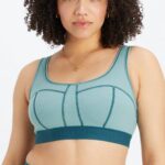 Fabletics onda ártica/onda da meia-noite 420HR1532 sutiã waffle mulheres