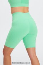 Fabletics onda da meia-noite/atlântida 420HR336 define powerhold cintura alta 9'' short 18 mulheres