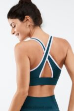 Fabletics onda da meia-noite / brilho de lavanda 420HR1733 sutiã esportivo oasis twist 111 mulheres - Image 3