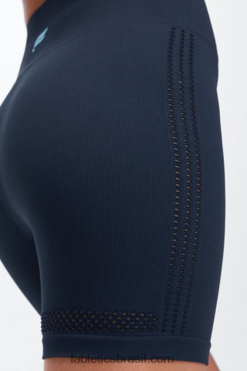 Fabletics onda de trovão/cristal 420HR354 short 6'' cintura alta sem costuras sync mulheres - Image 3